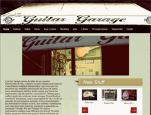 Tablet Screenshot of guitargarage.com.br